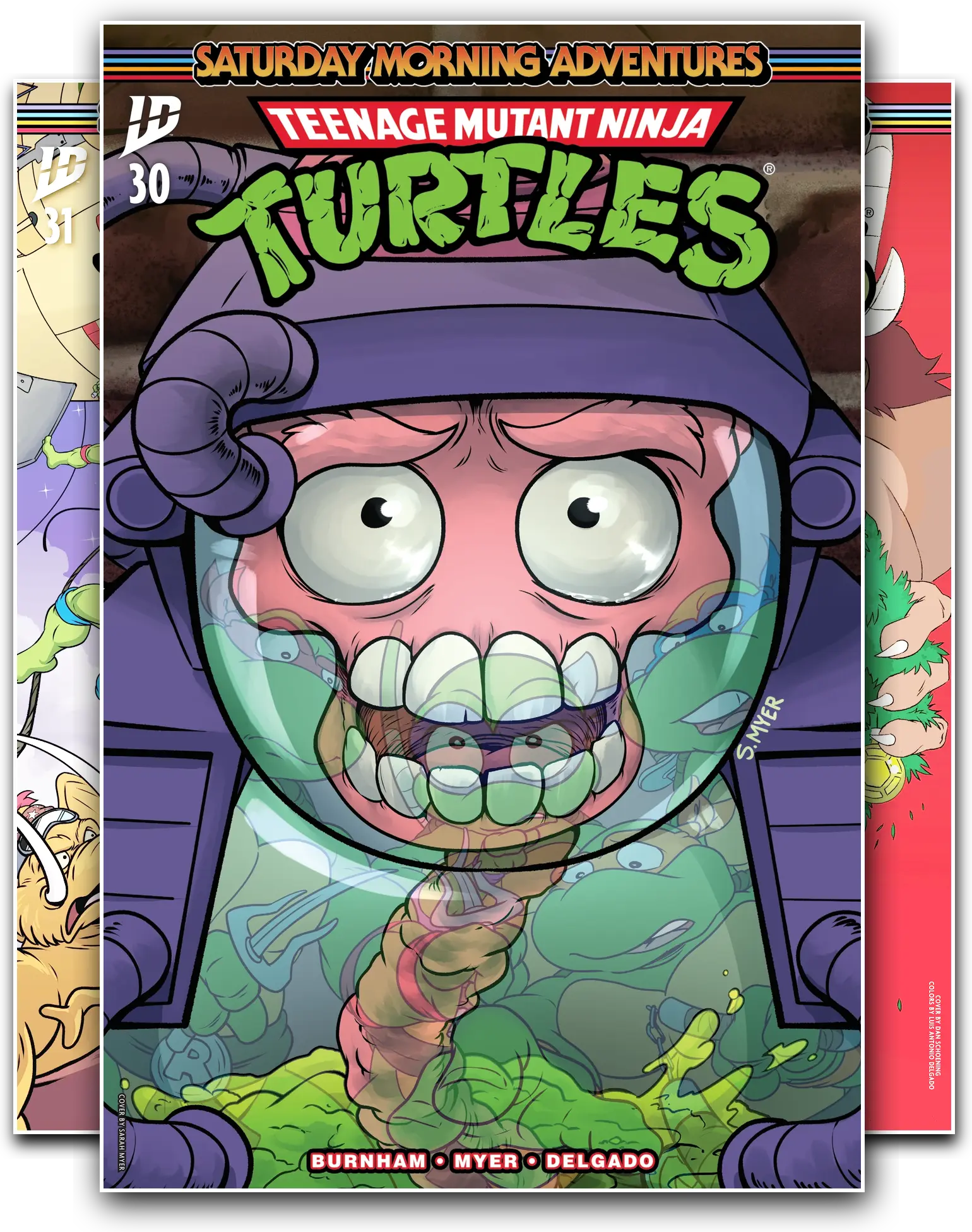 Teenage Mutant Ninja Turtles: Saturday Morning Adventures series artwork